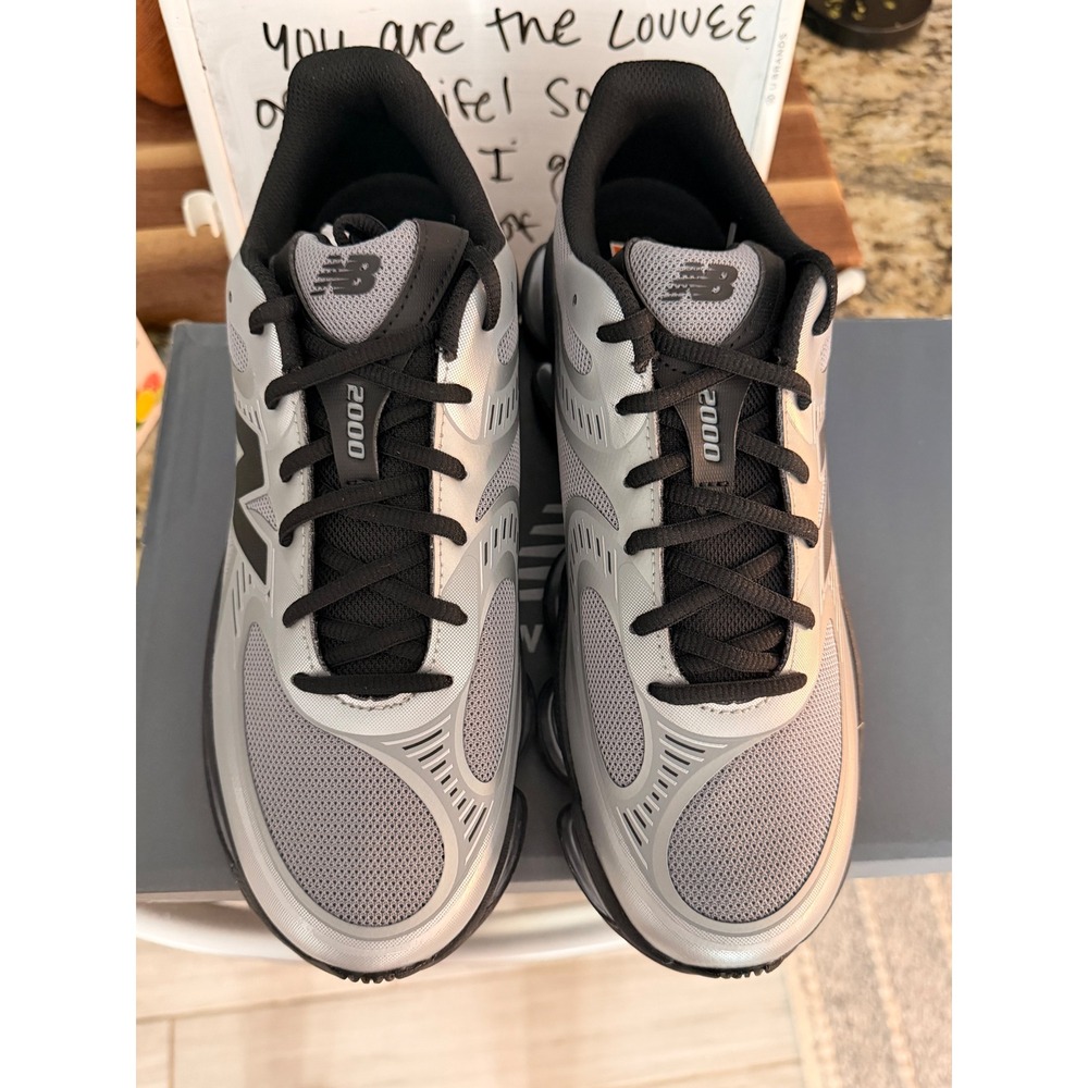 New Balance 2000 Abzorb Grey Silver Black U20006OU Mens 10 Lifestyle Sneakers - Picture 5 of 7